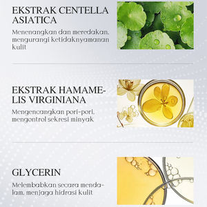 KORMESIC Certifié Bpom, Vente en Gros, Nettoyant Visage Quotidien Apaisant et Purifiant en Profondeur pour l'Acné, Contrôle du Sébum, 150ml - Product Image 5