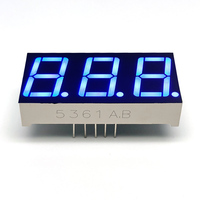 0.56 pouces 3 chiffres 7 segments écrans d'affichage LED affichage Durable LED appareils électriques extérieurs Module signalisation numérique