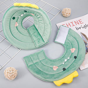 U556ปลอกคอแมวนุ่มปรับได้สำหรับลูกแมวสัตว์เลี้ยงหลังผ่าตัดหยุดเลียแผลกู้คืนกำมะหยี่ปลอกคอแมว - Product Image 6