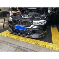 Spoiler de pare-chocs avant en fibre de carbone F90 M5 pour BMW Série 5 2018 2019