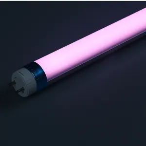 Wiscoon LED Tube T8 Pink Tube 80 Light 24v Led Neon tubo flessibile per negozio di piante di carne alluminio 5 anni SMD2835 4 Ft Led Light