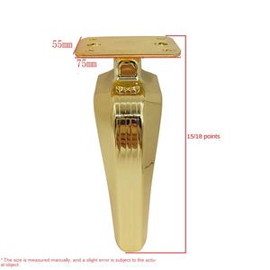 Semplice divano in metallo di lusso piedi armadio TV comodino supporta High-End gambe da tavolino elegante decorazione mobili - Product Image 6