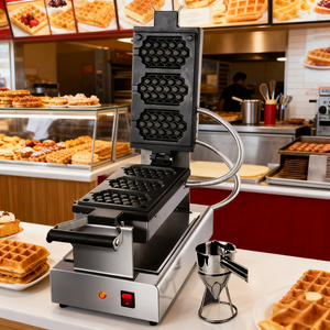 เครื่องทำวาฟเฟิลในภูมิภาคของแท้วาฟเฟิลหนาคาราเมลดัตช์บางและอเมริกันตอบสนองรสนิยมทั่วโลก - Product Image 2