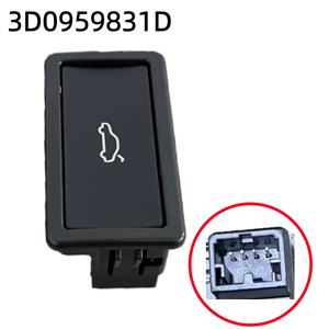 Nuevo Botón de Bloqueo Eléctrico para <span class=keywords><strong>Maletero</strong></span> JIANGRUIYA 3D0959831D Negro para <span class=keywords><strong>Audi</strong></span> <span class=keywords><strong>Q5</strong></span> Q7 A4 A6 A8 A7 Origen China - Product Image 1