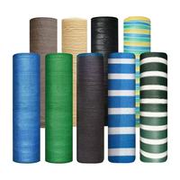 Filet d'ombrage noir en HDPE, taux d'ombrage 35%-95%, 4x50m, résistant aux UV, pour serre, ferme, jardin, protection solaire des plantes
