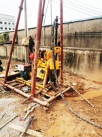 100m 150m 200m XY-200(GK-200) Machine rotative de forage de puits d'eau/plate-forme de forage de mine