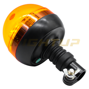 NIGHTUP HY-401H1-<span class=keywords><strong>B</strong></span> 12-24V CE R10 RoHS Lámpara de Advertencia Giratoria Halógena con Lente de PC y Base de ABS 35W/45W - Product Image 2