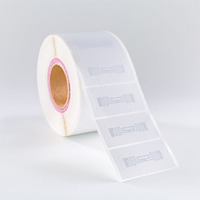 Étiquette adhésive Uhf Rfid imprimable, 1 pièce, autocollant pour livres