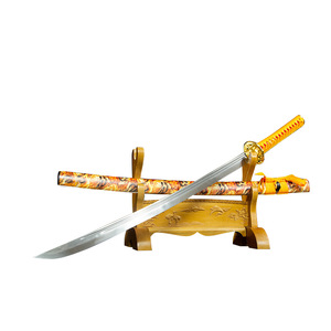 Épée de samouraï Iaiai japonaise en métal forgé à la main, 102 cm, modè<span class=keywords><strong>le</strong></span> « Flame Evil Spirit », cadeau pour homme, objet de collection, vente en gros - Product Image 6