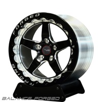 Jantes de course en alliage chromé personnalisées 5x4.75 5x4.5 17x11 17x10 5x112 Beadlock forgées neuves avec garantie à vie pour Mustang MKV