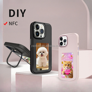 Cubierta de proyección DE PANTALLA NFC DIY <span class=keywords><strong>gratis</strong></span> para Apple 13 14 15 Plus para iPhone 16 Pro Max funda de teléfono móvil PC no consume energía - Product Image 6