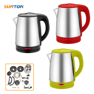 Hervidor eléctrico inalámbrico SUNTON de acero inoxidable de alta calidad de 2 litros para té, café y agua caliente - Product Image 1