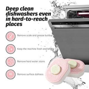 Oem Mạnh Mẽ Thân Thiện Với Môi Máy Rửa Chén Máy Làm Sạch Chất Tẩy Rửa Máy Tính Bảng Cho Giúp Loại Bỏ Limescale Và Mùi Gây Dư Lượng - Product Image 4