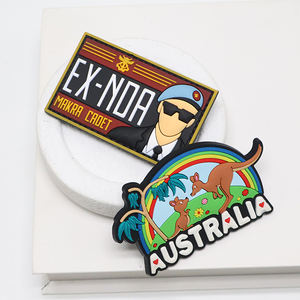 OEM מקרר מגנטי מזכרות מתנת קריקטורה אישית DIY לוגו מפעל 3D 2D רך PVC צעצוע גומי מקרר מגנט - Product Image 6