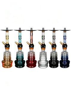 Colored Glass <b>Hookah</b> Modern Shisha <b>Pipe</b> Transparent Base Bowl Stand for Lounge Bar Home Use - Product Image 1