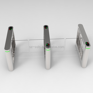 Fastlane turnike küçük ayak izi yaya turnike kapı turnike ince salıncak turnike yüz tanıma RFID paslanmaz - Product Image 3