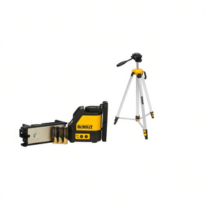 Niveau laser DeWalt avec trépied et piles pour les travaux de construction et de bricolage - Product Image 2