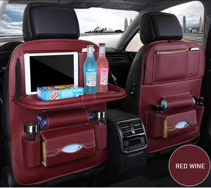 Neu eingetroffen: Mehrfach-Taschen-Organizer für die Auto-Rücksitzbank mit Tablet-Halterung und Ablage - Product Image 1
