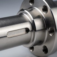 Roller Rekotator Baja Tahan Karat Kustom untuk Printer 3D SLM ISO G1.0 Presisi Seimbang Hollow Spline Powder CNC Machined