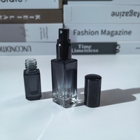 Flacons vaporisateurs de parfum en verre vides de haute qualité 5ml 10ml 20ml, rechargeables, pour échantillons cosmétiques de voyage, atomiseurs de parfum