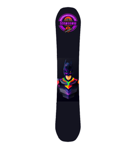 Tavola da Snowboard Snowboard Snowboard in fibra di carbonio colori per bambini Camber in legno di pioppo + fibra di vetro + ABS inverno Sport all'aria aperta 120 - Product Image 1