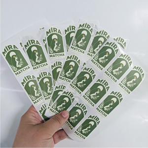 สติกเกอร์ไดคัทแบบติดกาวไวนิลกันน้ำสำหรับเครื่องดื่มมัทฉะถ้วยน้ำแข็งตามสั่ง - Product Image 2