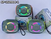 Mini enceinte de fête SY-323 5W, enceinte portable sans fil Bluetooth, prix bas, enceinte avec lumière RGB