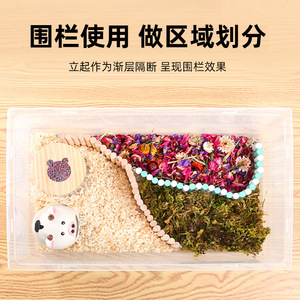 Juguete de Madera de Manzano para Hámster, Rectangular, 12x20cm, 12x25cm, 12x30cm, Duradero, Accesorios para Animales Pequeños - Product Image 4