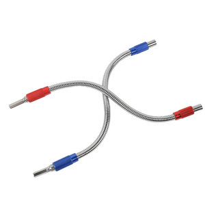 Tournevis universel flexible transfrontalier de 300 mm avec embout réversible et tige hexagonale colorée pour rallonge de tournevis - Product Image 4