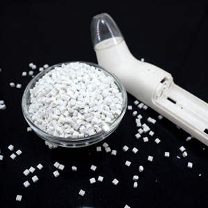 Granulés de plastique ABS ignifuges PC ABS FR 40, granulés de mélange ABS PC/ABS pour le moulage par injection - Product Image 1