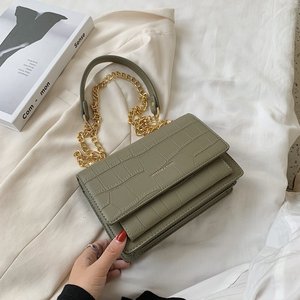 Women's PU Leather Chain Bag Custom Logo Messenger <b>Purse</b> Lightweight 0.6kg All Seasons Fashion Ladies Wholesale Tanjing - Product Image 6