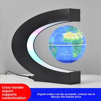 Globo Terráqueo Magnético de Levitación, Regalo Creativo para Oficina, Decoración de Escritorio con Luz