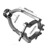 Accessoire de mortaiseuse pour perceuse à colonne, machine à mortaiser pour le travail du bois, support de fixation pour forets à tenon, adaptateur de foret à trou carré