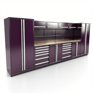 Ventes directes Chariot modulaire <span class=keywords><strong>en</strong></span> acier Spcc à outils avec outils d'atelier Boîte à outils de style moderne pour magasin Auto 4S - Product Image 2