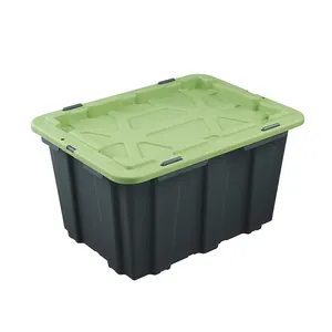 25L plastic heavy duty storage tote box tub manufacturer