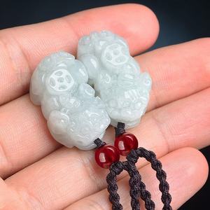 จี้หยกพม่าธรรมชาติ ปี่เซียะ สำหรับผู้ชายและผู้หญิง หยกขายส่งทั่วไป รุ่น PX04 - Product Image 3