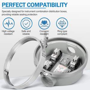 Ring Pengunci Meter/Seal Meter Tipe Snap dari Baja Anti Karat - Product Image 3