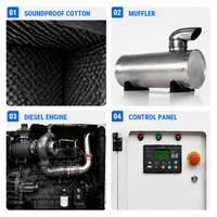 Générateur diesel certifié EPA de 40 kW à 800 kW, homologué OEM Yuchai, pour alimentation de secours de centre de données, groupe électrogène silencieux en conteneur