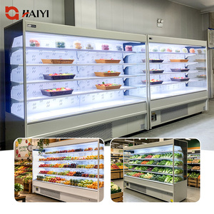 Refrigerador Abierto Comercial para Exhibición de Bebidas Lácteas, Refrigeración Abierta para Supermercados - Product Image 2