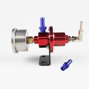 Valve de régulation de pression de carburant, adaptateur universel en aluminium rouge pour modification automobile FRG002 - Product Image 2