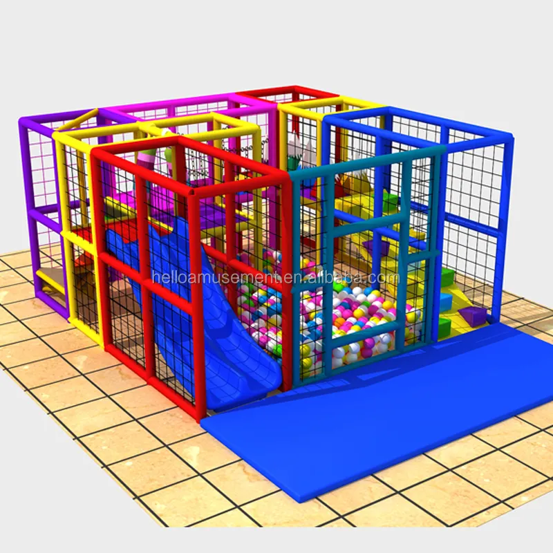 Jeu de fête mobile d'équipement de jeu d'intérieur pour enfants petite aire de jeux pour des affaires de location