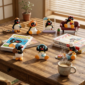 Caja Sorpresa de Resina Personalizada, Figura de <span class=keywords><strong>Anime</strong></span> de Animal Adorable, Caja Misteriosa, Juguetes Coleccionables, Decoración para el Hogar y Escritorio, Fábrica OEM ODM - Product Image 3