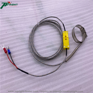 Sonde de température de type K en forme de pince et thermocouple de type K pour usage industriel, diamètre <span class=keywords><strong>80</strong></span> <span class=keywords><strong>mm</strong></span> - Product Image 5
