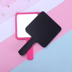 <strong>Lightweight</strong> Square Handheld <strong>Mirror</strong> Large Pink Portable Makeup <strong>Mirror</strong> Professional Salon Handheld <strong>Mirror</strong> Wholesale for Gift - Product Image 6