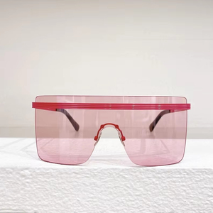 Gafas de Sol Polarizadas de Acetato Estilo Versage Vintage de Gran Tamaño para Mujer, de Alta Calidad y Tendencia 2025 - Product Image 1
