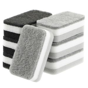Spons Cuci Piring Loofah Dua Sisi Serbaguna untuk Kain Pembersih Ajaib untuk Mencuci Panci dan Peralatan Dapur Penggunaan Rumah Tangga - Product Image 1
