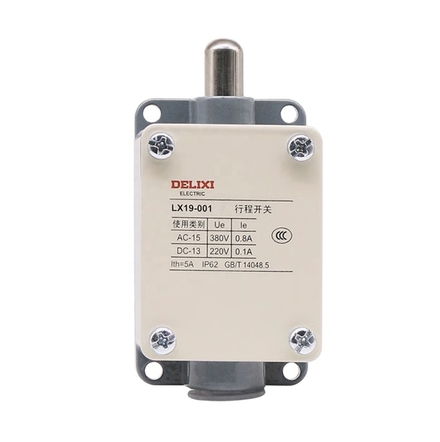 New Original Delixi LX19-001 Travel Switch Limit Switch Direct-acting Self-reset Switch 1 Normally Open 1 Normally Closed