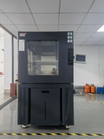 Chambre d'essai à changement de température rapide programmable avec réfrigération multi-étapes pour la validation des chocs thermiques