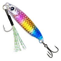 Jig métallique de pêche en eau salée à longue portée, plusieurs tailles, pour la pêche au jigging, leurre en métal