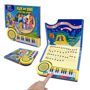 Livre sonore personnalisé pour enfants sur le thème chrétien, livre musical, livre audio - Product Image 1